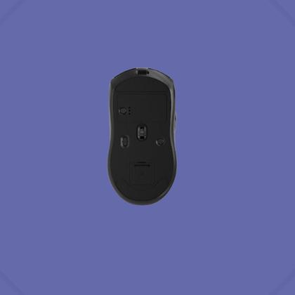 Imagem de Mouse Óptico Com Fio para Computador Preta 7200DPI com RGB