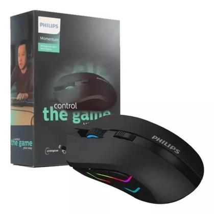 Imagem de Mouse Óptico Com Fio Usb/ 6 Botões  Philips G313