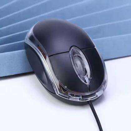 Imagem de Mouse Óptico com Fio USB MS-9 1000 DPI Plug & Play