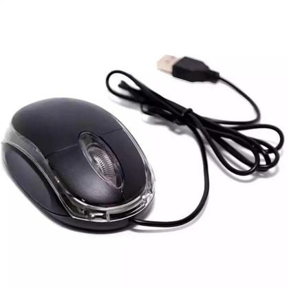 Imagem de Mouse Óptico Knup Com Fio USB 2.0 Computador e Notebook