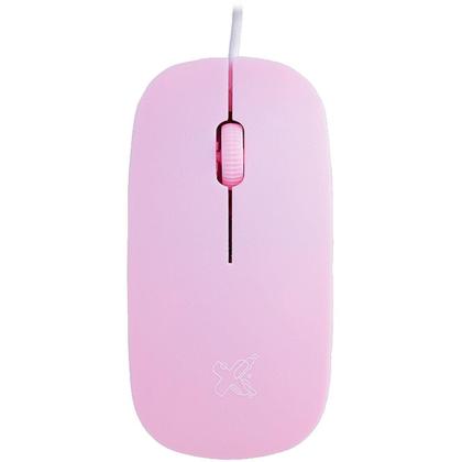Imagem de Mouse Óptico USB 1200 dpi Surface Rosa USB 2.0 - Maxprint