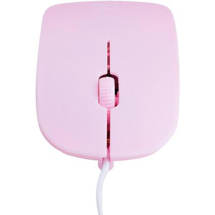 Imagem de Mouse Óptico USB 1200 dpi Surface Rosa USB 2.0 - Maxprint