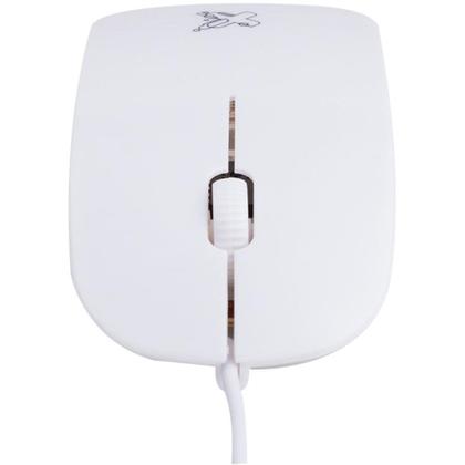 Imagem de Mouse Optico USB 1200DPI Surface Branco USB 2.0