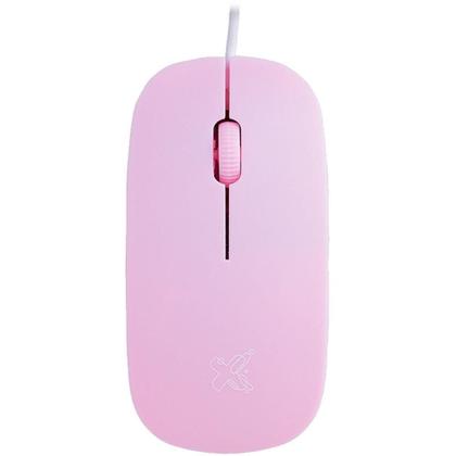 Imagem de Mouse Optico USB 1200DPI Surface Rosa USB 2.0