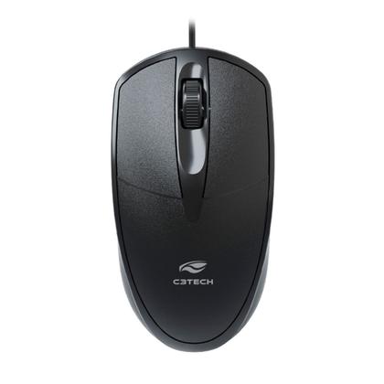 Imagem de Mouse Optico Usb c3Tech MS-31BK 1000Dpi Preto