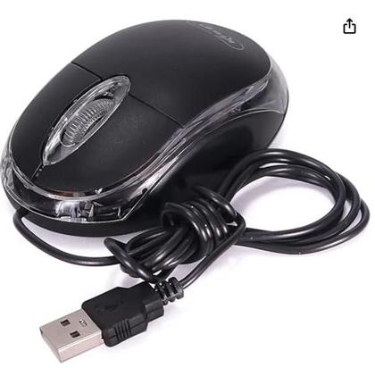 Imagem de Mouse Optico USB para PC e Notebook Preto KP-M611