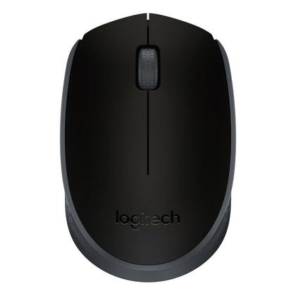 Imagem de Mouse Optico Wireless Sem Fio Com Pilha Preto M170 Logitech
