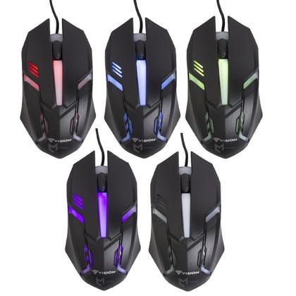 Imagem de Mouse P/ Jogo Yt2043 1000dpi Rgb - Vision