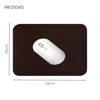 Imagem de Mouse Pad Apoio Tapete Mesa Gamer 25x20cm Precisão Conforto Para Area De Trabalho