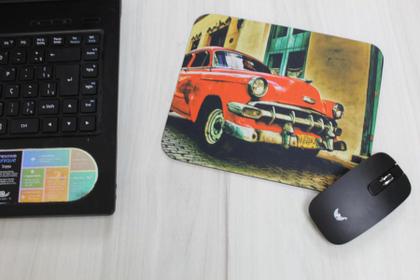 Imagem de Mouse Pad, Carro Antigo