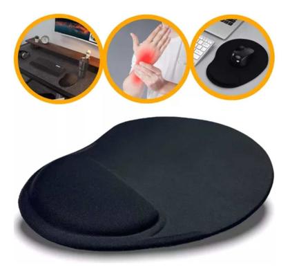 Imagem de Mouse Pad Ergônomico Kit Com 5, Com Apoio De Punho