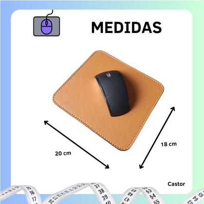 Imagem de Mouse Pad Escritorio Apoio Pad Mouse Sintetico Diversas Cores
