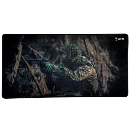 Imagem de Mouse Pad Gamer Clanm Com Base Emborrachada Antiderrapante  Superfície Estampada Para Teclado Redragon Razer Corsair 600X300MM