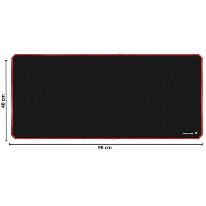 Imagem de Mouse Pad Gamer Estilo Speed Para Mouse Teclado Redragon Razer  Corsair Dell Tamanho Grande 90X40CM Base Microfibra Antiderrapante