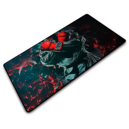 Imagem de Mouse Pad Gamer Extra Grande 700x350x3mm com Base Aderente Games, Animes, Séries