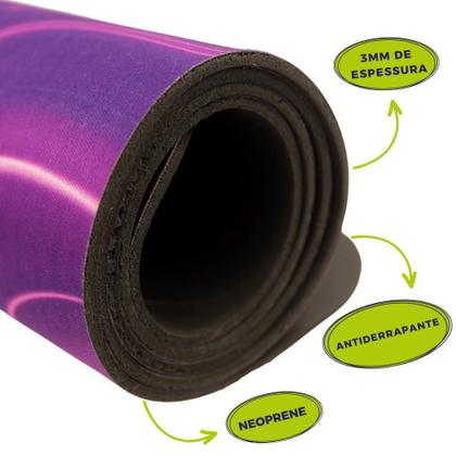 Imagem de Mouse Pad Gamer League of Legends Arcane Jinx Sinalizador