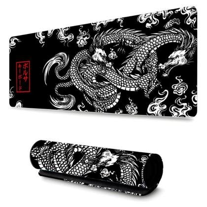 Imagem de Mouse Pad Gamer Profissional Dragão Chines Japonês 70x35cm Desk Pad Speed 1856