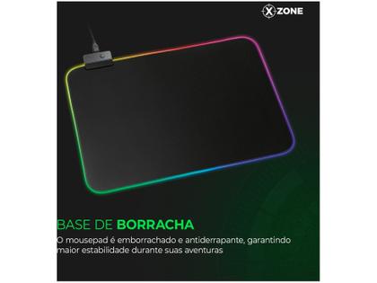 Imagem de Mouse Pad Gamer RGB XZONE - GMP-01