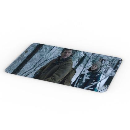 Imagem de Mouse Pad Gamer Série The Last of Us Joel e Ellie Neve