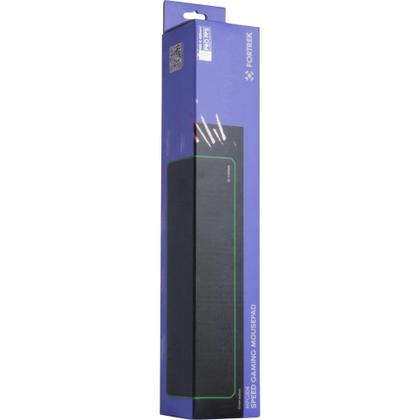 Imagem de Mouse Pad Gamer Speed Borda Costurada Verde P/ Mouse Fps Razer  Logitech Alta Precisão Base Emborrachada de Microfibra 900X400mm