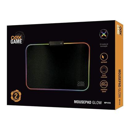 Imagem de Mouse Pad Glow C/Luz De Led Mp310 Oex