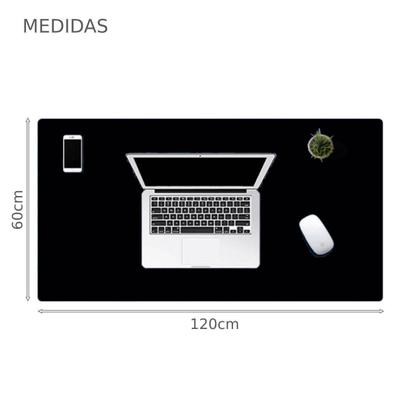 Imagem de Mouse Pad Grande 120x60cm Tapete de Mesa Design Slim Office Escritório Antiderrapante