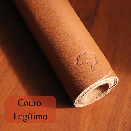 Imagem de Mouse Pad Grande Desk Pad Tapete Mesa Gamer Desk Mat Couro Legítimo Curtume Marca BRASILE