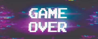 Imagem de Mouse Pad Grande Gamer Speed Game Over