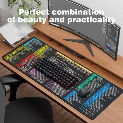Imagem de Mouse pad impermeável Mirspt Excel Cheat Sheet Desk Pad