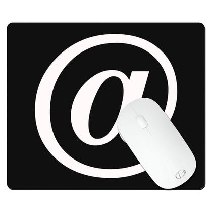 Imagem de Mouse Pad Retangular Arroba em PVC TopGet