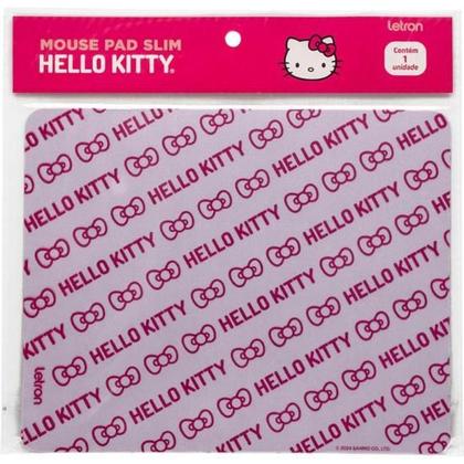 Imagem de Mouse Pad Slim Letron Hello Kitty (Caixa C/20 Unidades)