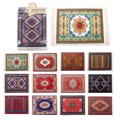 Imagem de Mouse Pad Tapete Persa Aveludado com Franjas Luxo