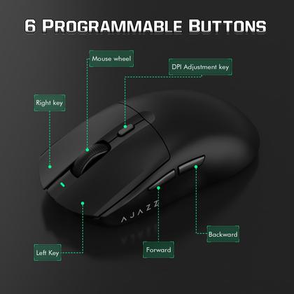 Imagem de Mouse para jogos ATTACK SHARK AJ139 G Pro 4K 26.000 DPI USB-C