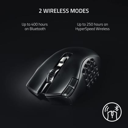 Imagem de Mouse para jogos MMO sem fio Razer Naga V2 HyperSpeed