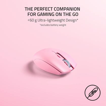 Razer Orochi V2 ワイヤレスマウス ピンク Mouse para jogos Razer Orochi V2 Mobile Wireless 18K DPI rosa