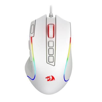 Imagem de Mouse para jogos Redragon M612 Predator RGB 8000 DPI com fio branco