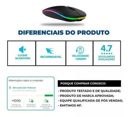 Imagem de Mouse Para Pc Óptico Usb 1600dpi Leon- 450