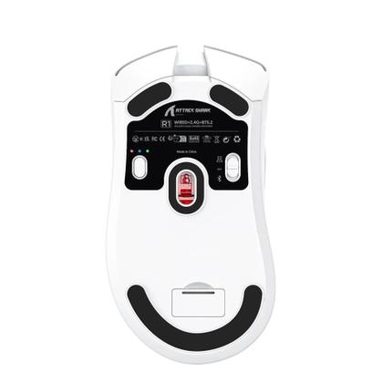 Imagem de Mouse sem Fio Attack Shark R1 - Cor Branco