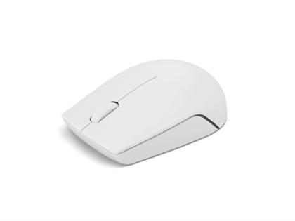 Imagem de Mouse sem fio compacto Lenovo 300 cinza claro GY51L15677