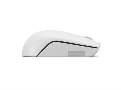 Imagem de Mouse sem fio compacto Lenovo 300 cinza claro GY51L15677