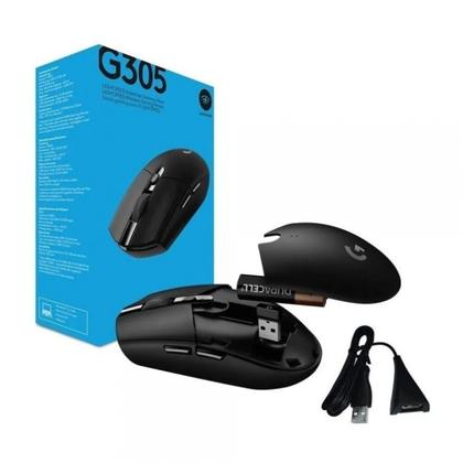 Imagem de Mouse Sem Fio Gamer L o g i  G305 Hero Lightspeed, 6 Botões, 12000 DPI - 910-005281