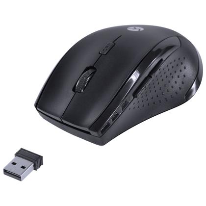 Imagem de Mouse Sem Fio Híbrido 2.4 Ghz + Bluetooth 4.0 1200 Dpi Dynamic Ergo Preto Usb - Dm120