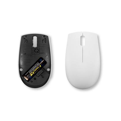 Imagem de Mouse Sem fio Lenovo 300, Wireless, Ambidestro, Branco - GY51L15677