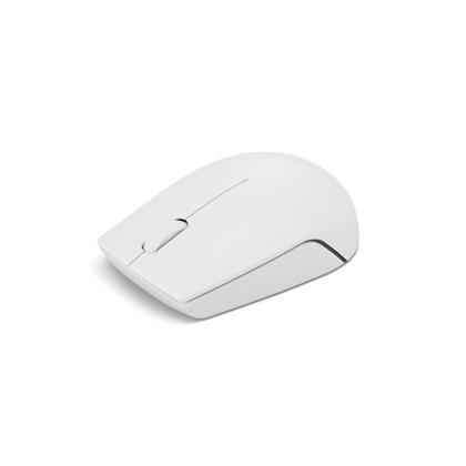 Imagem de Mouse Sem fio Lenovo 300, Wireless, Ambidestro, Branco - GY51L15677
