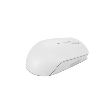 Imagem de Mouse Sem fio Lenovo 300, Wireless, Ambidestro, Branco - GY51L15677