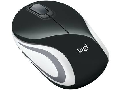 Imagem de Mouse sem Fio Logitech Laser 1000DPI 3 Botões - M187 Preto