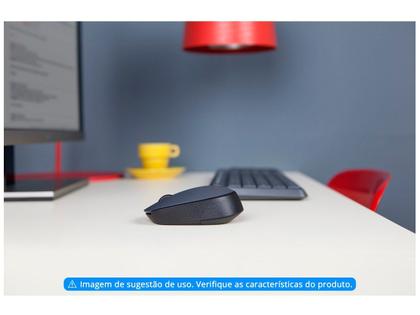 Imagem de Mouse sem fio logitech m170 preto usb