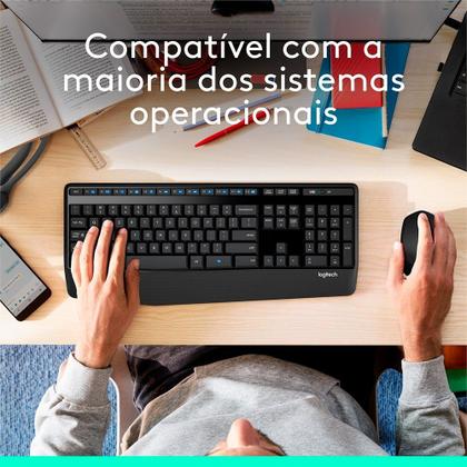 Imagem de Mouse sem fio Logitech M280 com Conexão USB e Pilha Inclusa, Preto - 910-004284