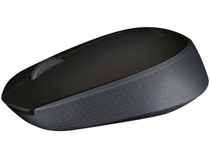 Imagem de Mouse sem Fio Logitech Óptico 1000DPI 3 Botões - M170 Preto