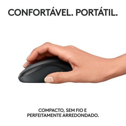 Imagem de Mouse Sem Fio M240 Bluetooth Silencioso Ambidestro Logitech